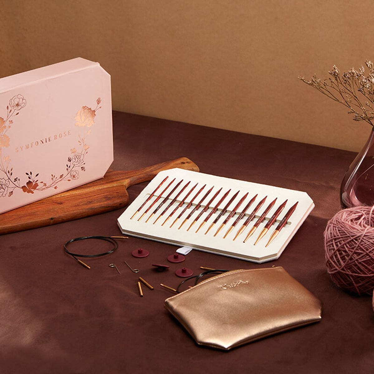 KnitPro Geschenkset Symfonie Rose Deluxe